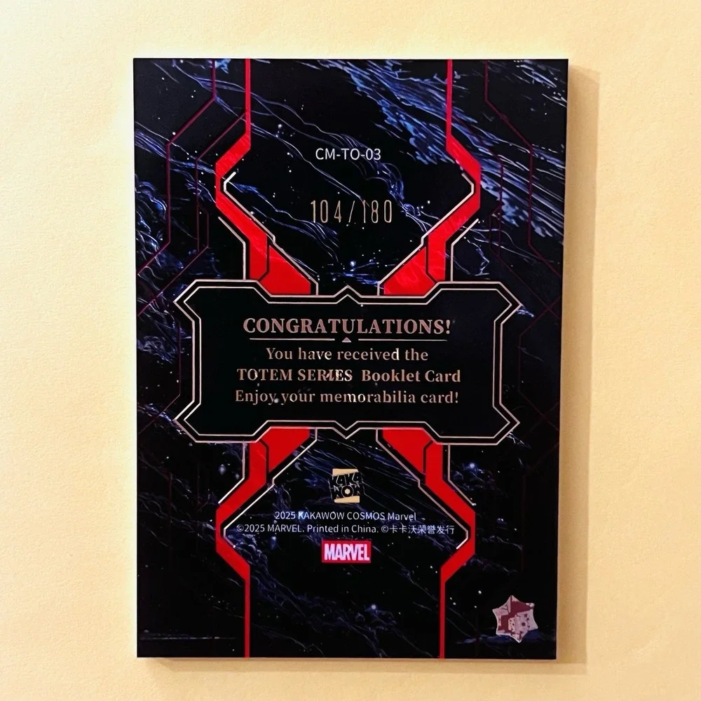 2025 Kakawow Cosmos Marvel Venom Totem Series‎ Booklet Card 104/180 CM-TO-03